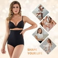 thumbnail image 5 of Body Shaper for Women,High Waisted Tummy Firm Control Slimming Waist Panties, 5 of 6
