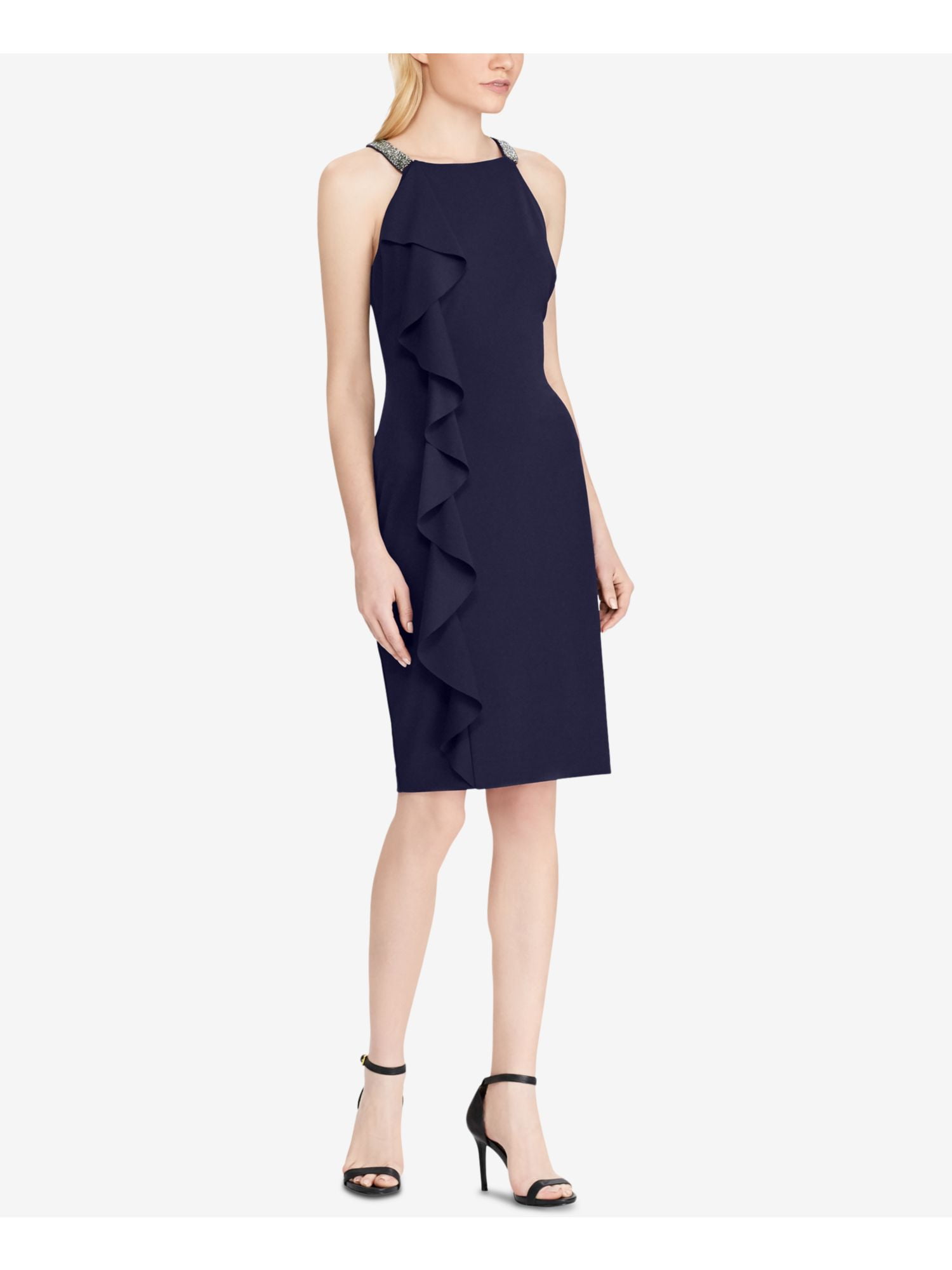 boat neck work dress