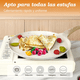 thumbnail image 3 of Sartén Antiadherente Comal Redondo 24cm Mangos Madera Cocina Xtellar blanco, 3 of 3