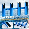 thumbnail image 6 of Aluminum Fishing Boat Rod Holder,3/4 Link Tube Aluminum Rod Rack, Suit Boats & Yacht ,Silver, 6 of 18