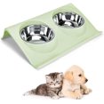 thumbnail image 1 of Uds. Cuenco doble para gatos, cuenco para perros, cuenco para mascotas, alimentación para perros y gatos, 1 of 5