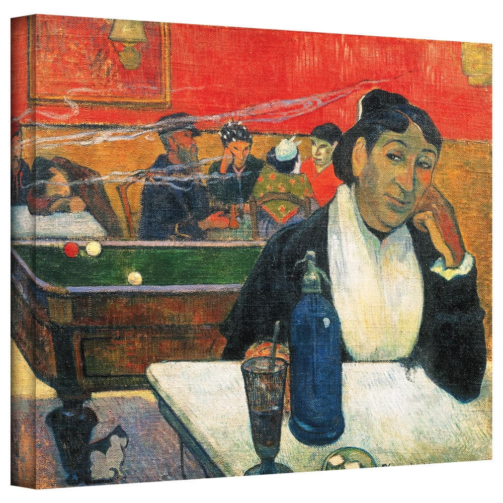 Paul Gauguin "Cafe at Arles" Gallery-wrapped Canvas Art