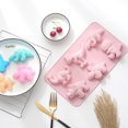 thumbnail image 2 of Easter Decorations- Easter 3D Dinosaurs Shape Silicone Cake Chocolate Mold DIY Handmade Baking Mold, 2 of 2