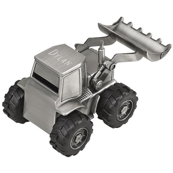 FRONT LOADER Bank Makes Savings Fun - Engraveable