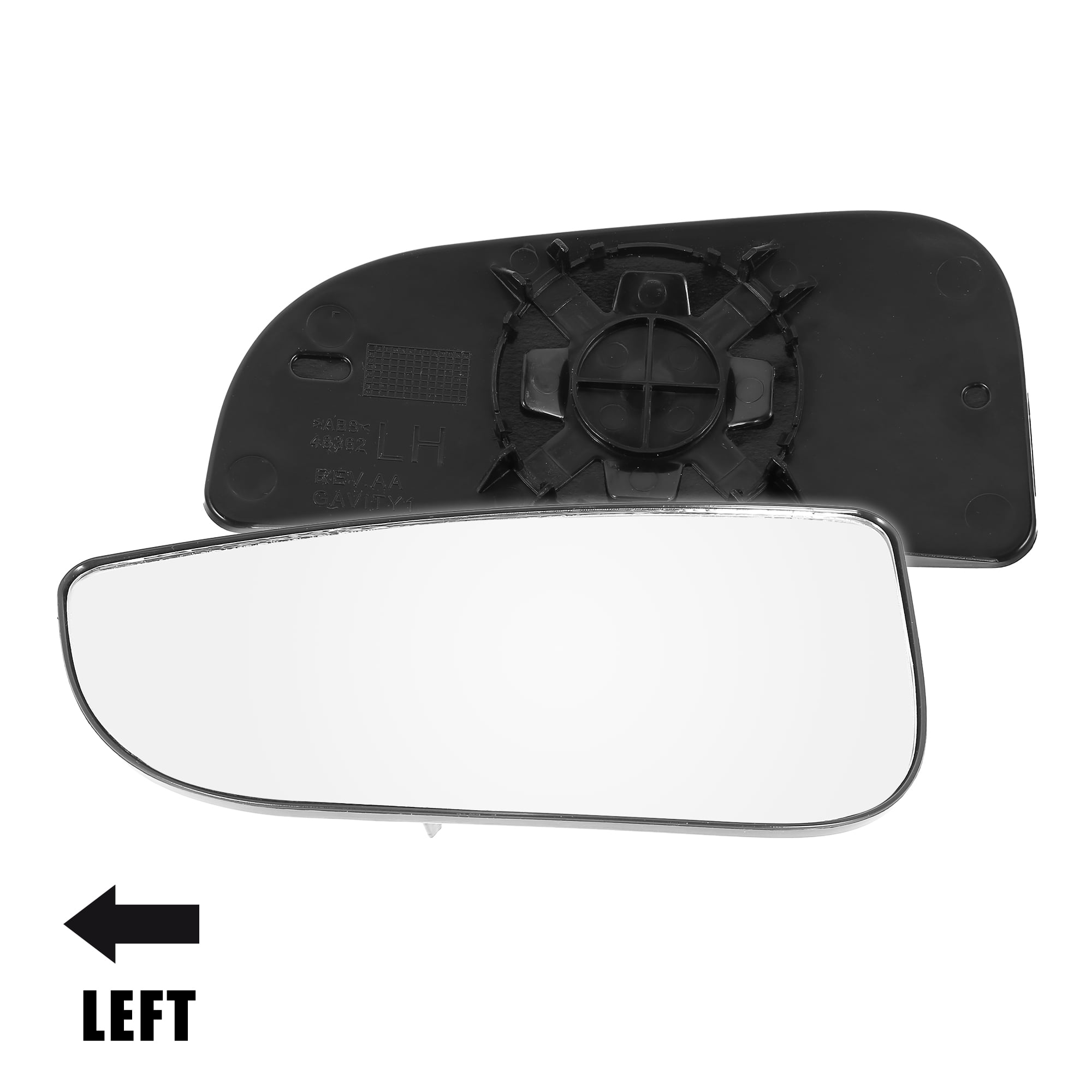 Unique Bargains Mirror Glass with Backing Driver Side Rearview Mirrors
