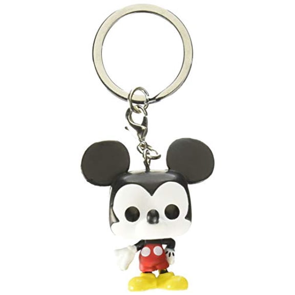 Funko Pop Keychain: Mickey Mouse - Mickey (New Pose) Collectible Figure, Multicolor