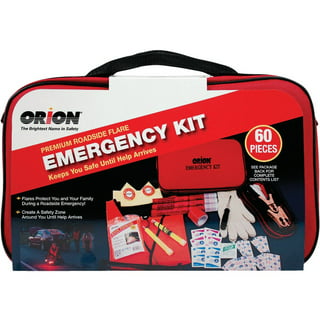 127-Pieces Roadside Car Emergency Kit Include Mini First Aid Kit