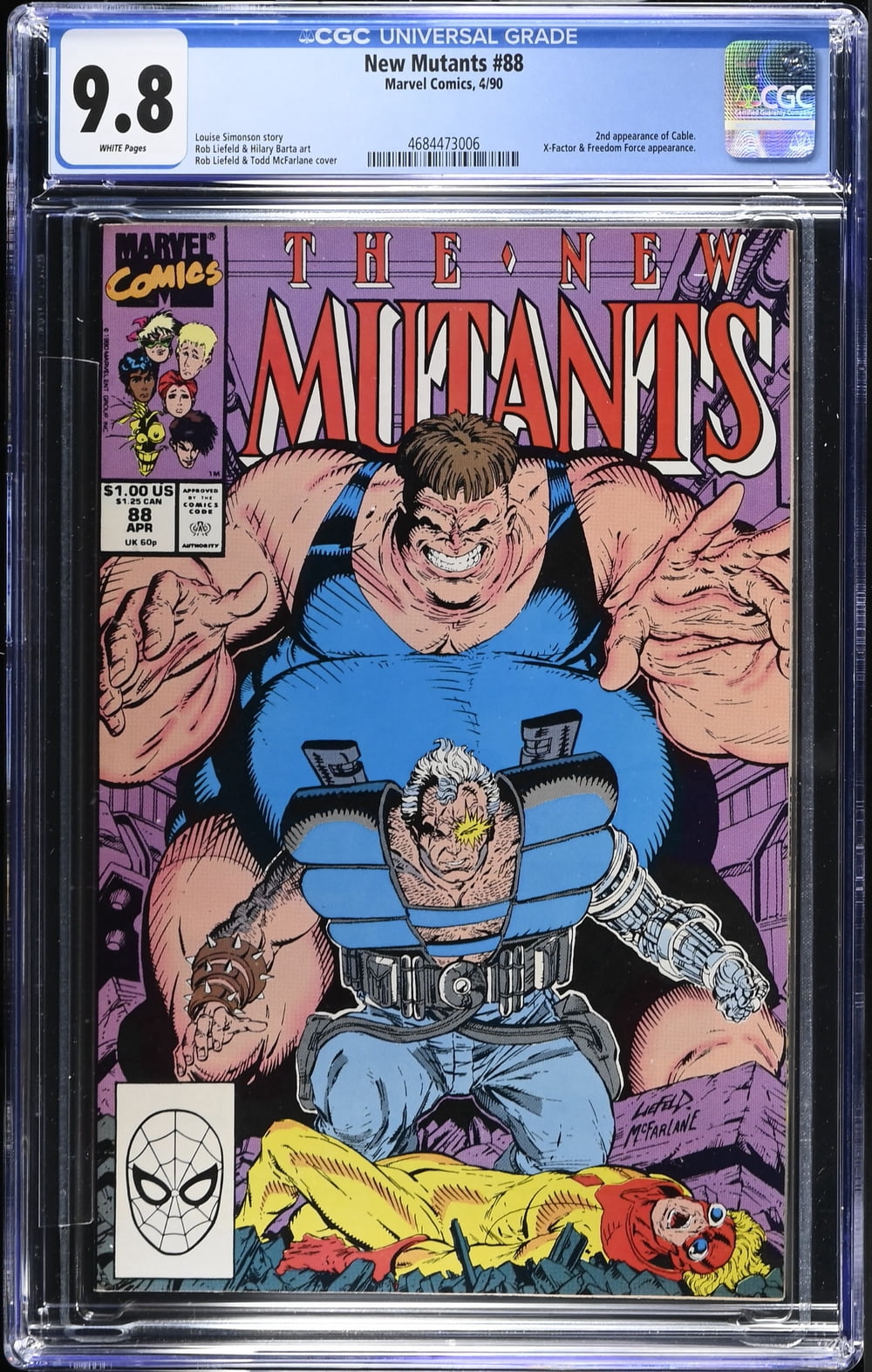 Cover of The New Mutants #88