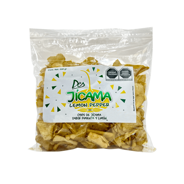 Chips Botana de Vegetales Horneados Deshidratados, Libres de Glúten, Veganas de 500 gr - Sabor Pepino Adobado