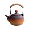 thumbnail image 2 of Abbracc Ceramic Tea Pot with Rope Wrapped Handle Tea Kettle for Hotel Kitchen Hiking roped handle, 2 of 9