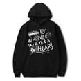 thumbnail image 3 of Sudaderas con capucha de ensueño para quien quiera escuchar sudaderas unisex moda divertida casual ropa de calle, 3 of 4