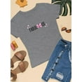 thumbnail image 3 of Fabulous With Pink Bow T-Shirt Women -Image by Shutterstock, Female Small, 3 of 4