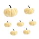 thumbnail image 3 of Calabazas artificiales Macarena decoración de mesa Estilo B 16 cm x 12 cm 7 cm x 6,5 cm 10 cm, 3 of 8