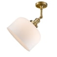 thumbnail image 2 of Innovations Lighting - Bell - 1 Light Semi-Flush Mount In Industrial Style-16, 2 of 2