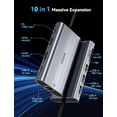 thumbnail image 2 of Estación de Acoplamiento USB C XAOSUN 10-en-1 con Doble HDMI 4K y Carga PD de 100W, 2 of 8