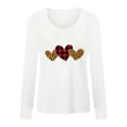 thumbnail image 4 of DPTALR Blouse Décontractée Imprimée à Manches Longues Col en V pour Femmes, 4 of 5