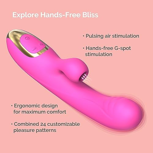 Ava Suction Lolli Dual-Function Wand, 24 Customizable Patterns for Women,  G-Spot Vibrator - Hot Pink - Walmart.com