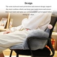 thumbnail image 3 of Kearding Bonitos cojines para silla, cojín de asiento relleno, respaldo de cintura cálido, respaldo lavable, almohada de suelo para niñas de Decoración del hogar Gris Kearding HA084453-03, 3 of 6