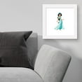 thumbnail image 4 of Gallery Pops Disney Princess - Jasmine Sparkle and Shine Wall Art, White Framed Version, 12" x 12", 4 of 5