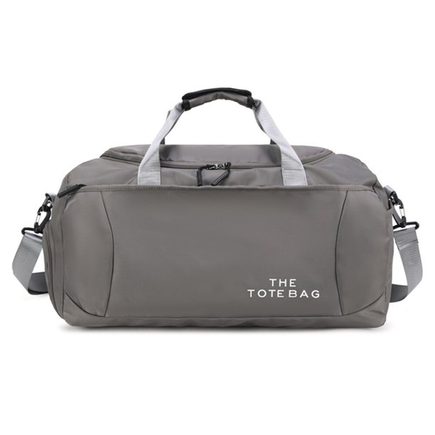 Bolsa de almacenamiento al aire libre, bolso de viaje multifuncional de nailon para senderismo, Camping, seco, húmedo, separado, impermeable, portátil, bandolera Fivean unisex