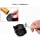 thumbnail image 3 of Juego de 4 ruedas giratorias de nailon con freno, tuercas roscadas y llave ajustable de plástico, color negro TUNC Sencillez, 3 of 5