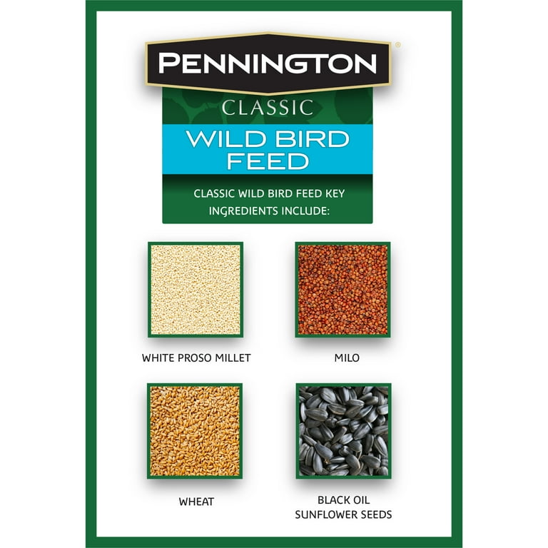 Pennington Classic Wild Bird Feed and Seed, 40 lb. Bag - 2 Pack Pennington Classic Wild Bird Feed and Seed, 40 lb. Bag - 2 Pack