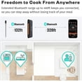thumbnail image 6 of East Oak Wireless Meat Thermometer | 5-Sensor Precision for Chef-Level Results | Extreme Heat Resistance | Smart App Remote Monitoring | Perfect for Grills, Smokers, Ovens & Air Fryers, Brown, 6 of 9
