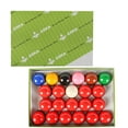 thumbnail image 3 of ASKA SB02 Ensemble de Balles de Snooker - Collection Complète de 22 Balles, Taille Standard Réglementaire 2-1/16 Pouces avec 15 Rouges et 6 Balles de Pointage, 3 of 4