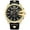 Gold-Black, variant on CURREN 8176 Men Red Luxury Chronograph Leather Analog Quartz Business Sports Watch Waterproof Date Casual Wristwatch