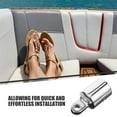 thumbnail image 3 of BESTYASH 4 Pcs Matériel Bimini pour Bateaux Embouts en Acier Inoxydable pour Amateurs de Plein Air, 3 of 8