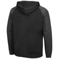 thumbnail image 3 of Men's ColosseumVirginia Cavaliers Blackout 3.0 Tonal Raglan Pullover Hoodie, 3 of 3