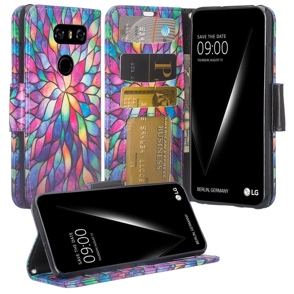 Studded Rhinestone Bling Case For LG G8 ThinQ / LG G8 - Crystal Glossy Hard Cover
