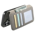 thumbnail image 5 of TECH CIRCLE For iPhone 17 Pro Max Case, 2-in-1 Detachable Magnetic Flip Wallet Case with Card Slots/Zipper Pocket, RFID Blocking PU Leather Flip Cover, Compatible with MagSafe, Protective Case, Gray, 5 of 12