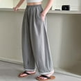 thumbnail image 2 of Girls Wide Leg Loose Pants Soft Breathable Machine Washable Ages 3-15 120-170, 2 of 4