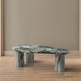 thumbnail image 3 of Meridian Furniture Sassari Green Indoor/Outdoor Concrete Coffee Table, 3 of 8