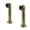 Brass, variant on Kingston Brass CC6RS0 Vintage 6-Inch Deck Mount Tub Faucet Riser, Matte Black