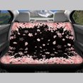thumbnail image 4 of HUISEFOR Pink Cherry Blossoms Car Seat Cover Set Breathable 4 Piece Car Seat Cover Full Set Elastic Anti Slip Cars Interior Accessories Fashion Universal Fit for Most Cars SUVs, 4 of 6
