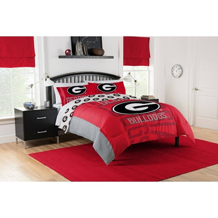 Ncaa Georgia Bulldogs Affiliation Full Or Queen Comforter Set