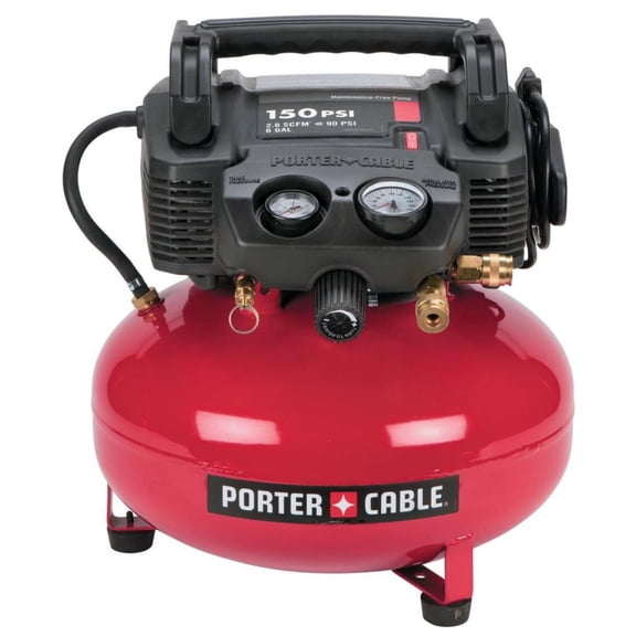 Open Box Porter-Cable C2002 6-Gallon Pancake Compressor