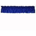 thumbnail image 3 of pintuck taffeta window valance 52 wide royal blue, 3 of 3