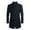 Navy, variant on Winter Jackets for Men Autumn Winter Casual Fashion Pocket Wool Blend Mid Length Coat Windbreaker Mens Coats A M