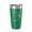 Green, variant on Lake Wallula Map Tumbler Travel Mug Insulated Laser Engraved Coffee Cup Washington 20 oz White