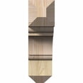 thumbnail image 2 of Ekena Millwork 6"W x 20"D x 20"H Olympic Craftsman Rough Sawn Bracket, Douglas Fir, 2 of 13