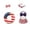 A, variant on Lypsnake Summer Porch Goose Independence Day Outfit, Patriotic Stars and Stripes Bikini, Float Ring and Sunglasses for 250th Anniversary Memorial Day Outdoor Yard Patio Lawn Decoration
