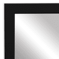 thumbnail image 6 of Frame My Mirror Framed Mirror, Black Finish, 28" x 24", 2" Wide Frame Meade Design, 6 of 14