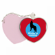 thumbnail image 1 of El invierno está llegando Bolsa de viaje Mirror maquillaje corazón rosa, 1 of 4