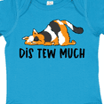 thumbnail image 4 of Inktastic Napping Dis Tew Much Longhair Calico Cat Boys or Girls Baby Bodysuit, 4 of 5