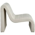 thumbnail image 5 of Meridian Furniture Ivy Cream Velvet Accent Chair, 5 of 8