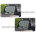 thumbnail image 4 of Rearview Heated Mirror Glass for   2007-2020 Sequoia 2008-2017, Exterior Rearview Power Heated Mirror Glass Replacement, Clear Vision, 4 of 7