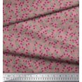thumbnail image 2 of Soimoi Cotton Duck Fabric Leaves & Strawberry Fruits Print Fabric by The Yard 42 Inch Wide, 2 of 3